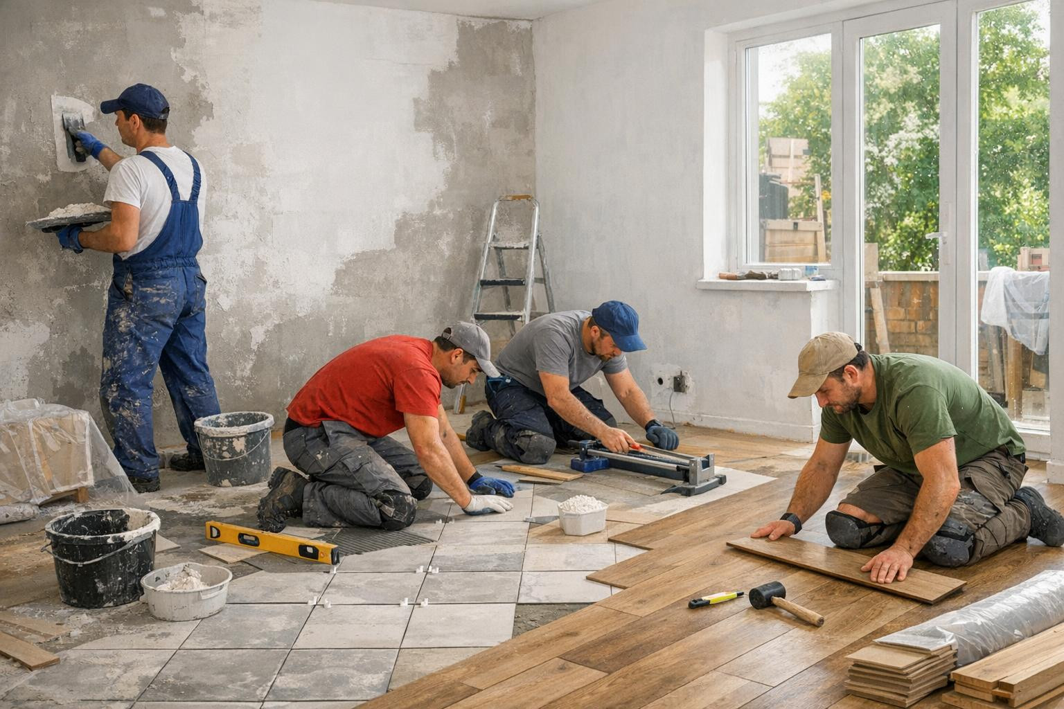 What we offer     Professional interior finishing  - comprehensive solutions from  playing   to  playing   and  floor finishing  . Each project is carried out a