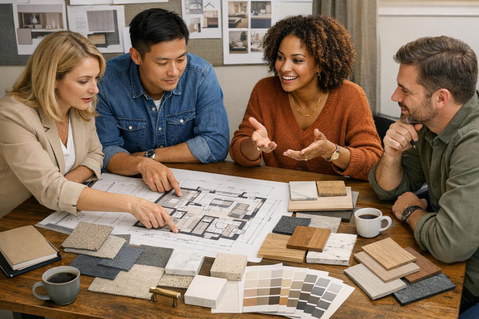 Clear and effective path to functional and branded space   < Internal architecture  and  design counselling  combine creativity and practicality to support b