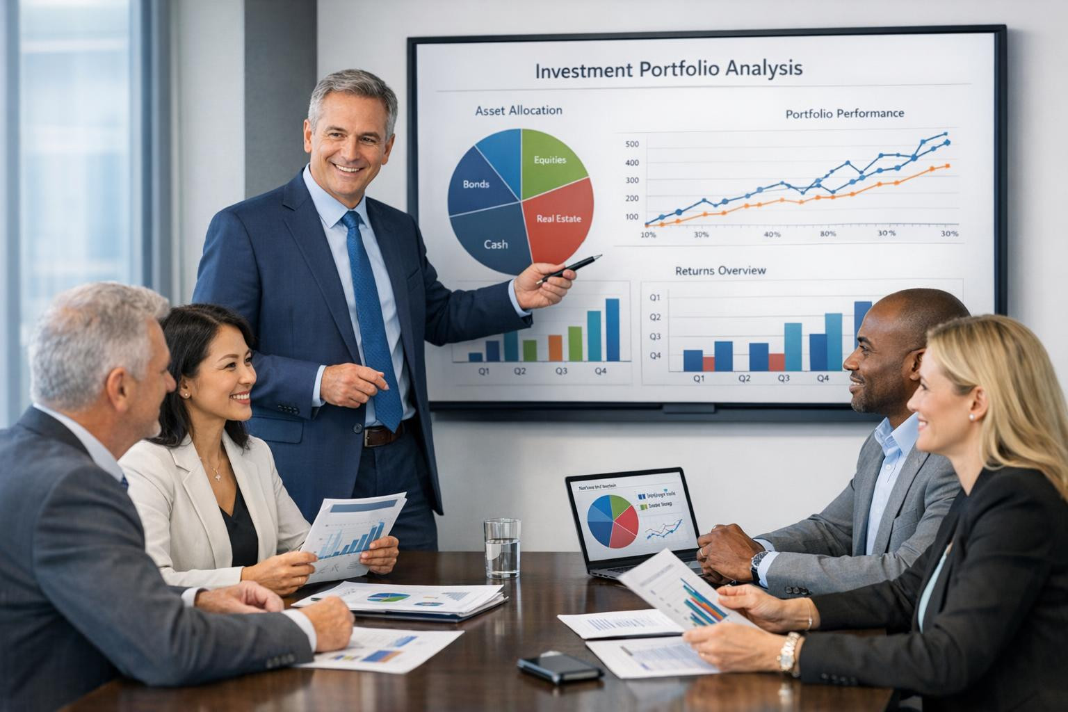 Investment management  combines strategic financial advice and active portfolio management to grow and protect assets for a long-term, measurable result. Servic