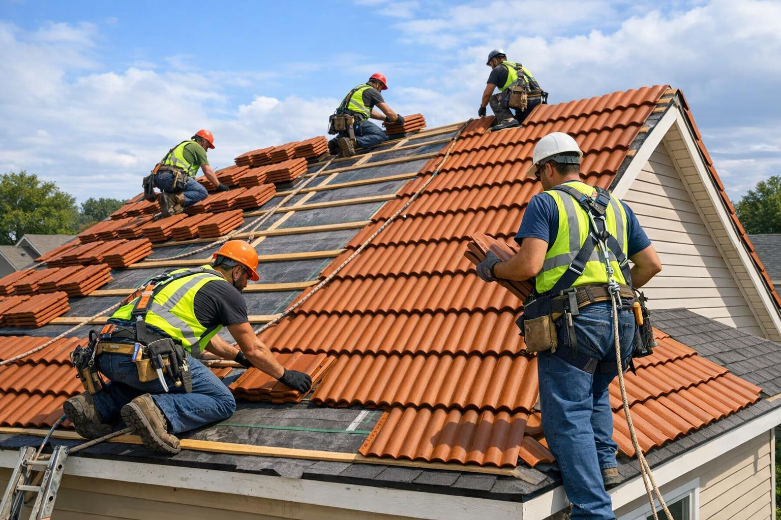 Meisterlik katusetöö igale hoonele   Katusetööd  tagavad maja ilmastikukindluse, energiatõhususe ja pikaealisuse. Teenus hõlmab nii täieliku  katusepaigalduse  