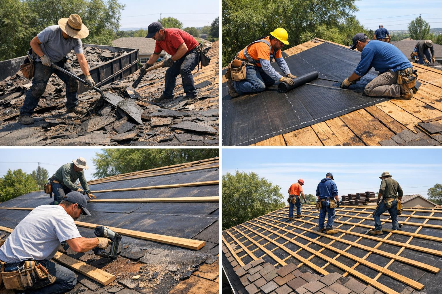 Katusevahetus  annab kinnisvarale uue hingamise — parendatud veekindlus, kõrgem energiatõhusus ja pikenenud eluiga. Täielik protsess hõlmab vana katuse eemaldam