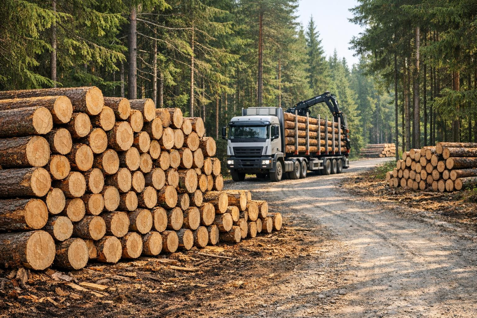 Terviklik puidulahendus: müük, palgimüük ja puidu transport ...
