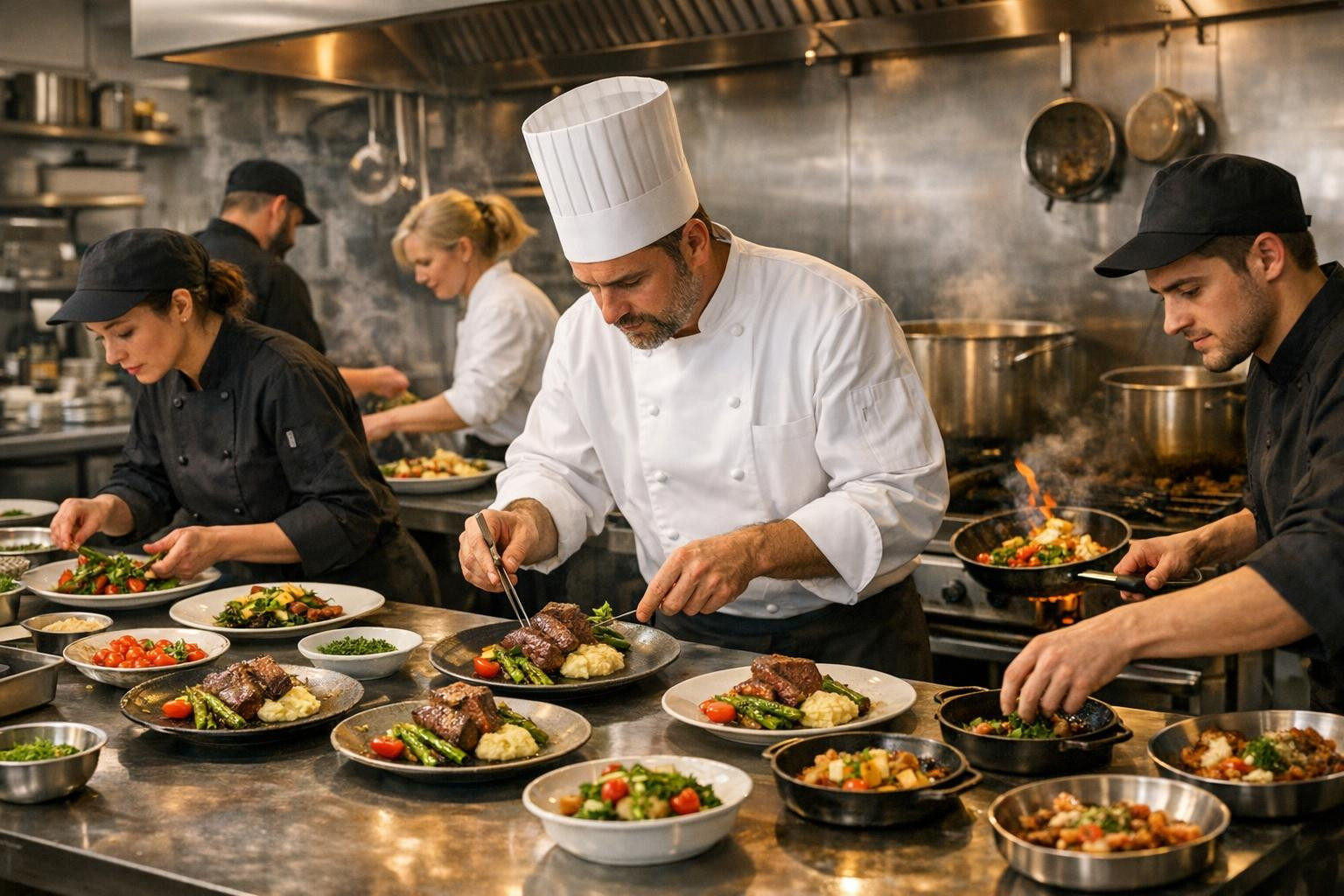 Cooking performance that tastes and works    < Cooking   combines professional  cooking  , strategic  cooking   management and practical  cooking </em tra