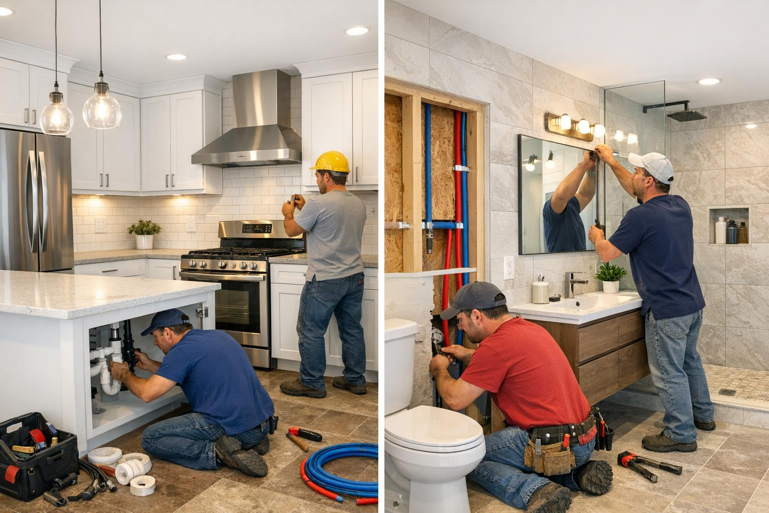 Cuisine and bathroom - full service renovation that works for your life     Cuisine and bathroom renovation  gives rooms a new life: a more comfortable use, a b