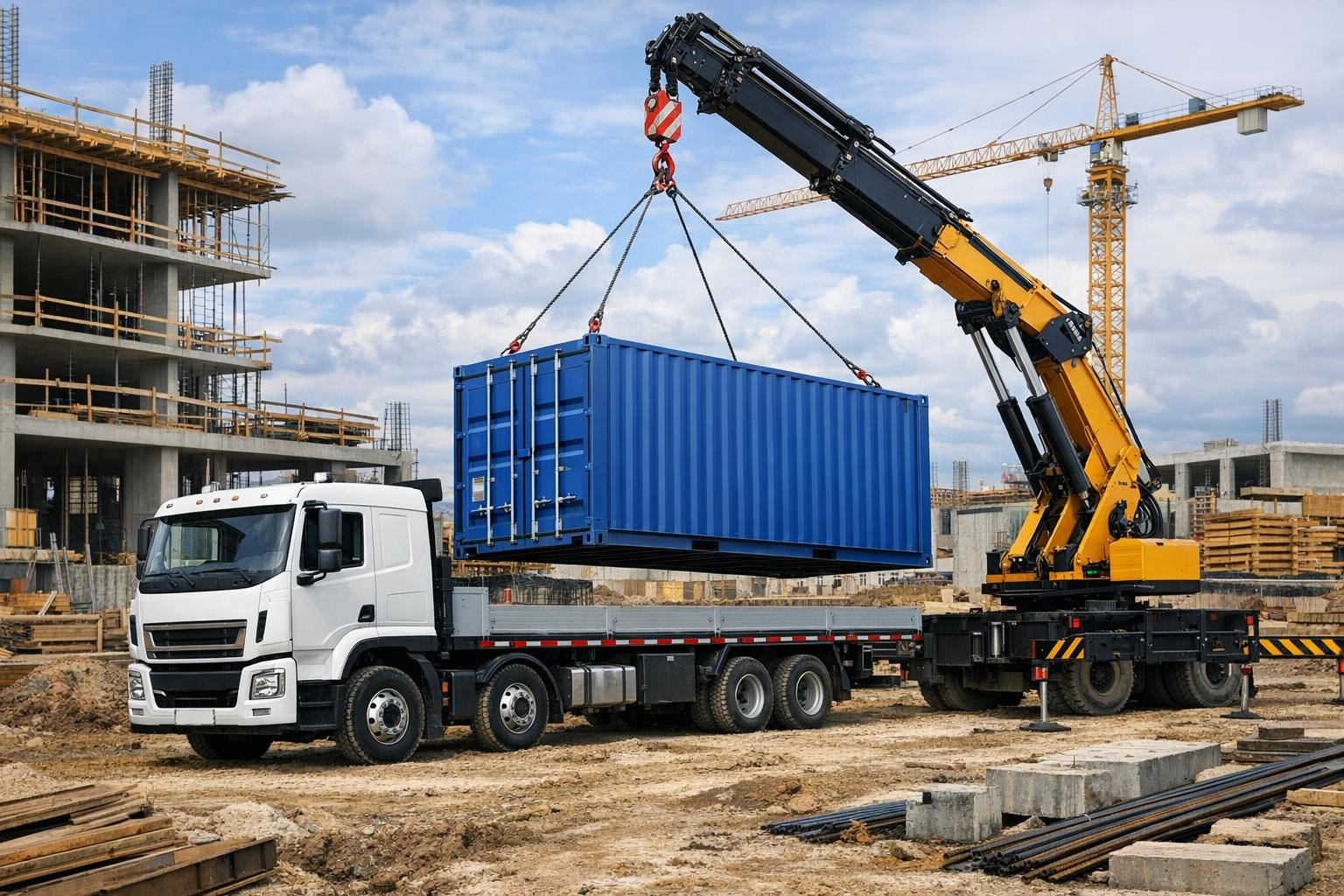 Konteineriveod  tagavad kiire, turvalise ja täpse kohaletoimetuse ning paigalduse, mis sobib nii ehitusfirmadele, logistics-ettevõtetele kui ka eraisikutele, ke