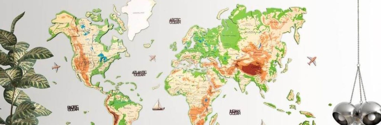 Külastatud riikide maailmakaart on viimasel ajal populaarseks ...