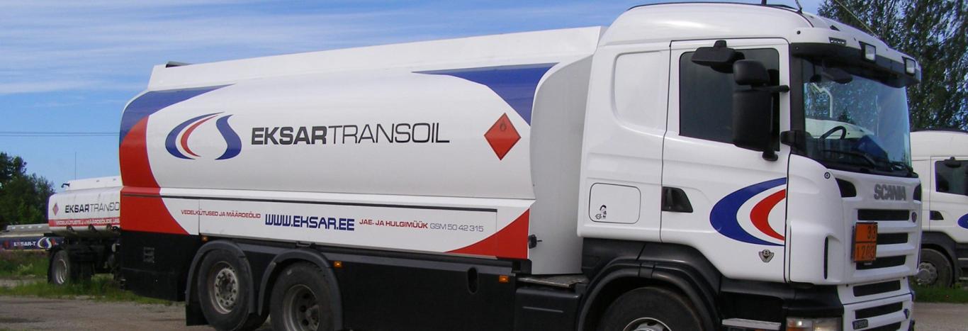  Eksar-Transoil on tegutsenud kütuse ja õlide turul juba 27 aastat..   Aja jooksul oleme võitnud klientide usalduse, pakkudes kvaliteetset kütust ning paindlikk