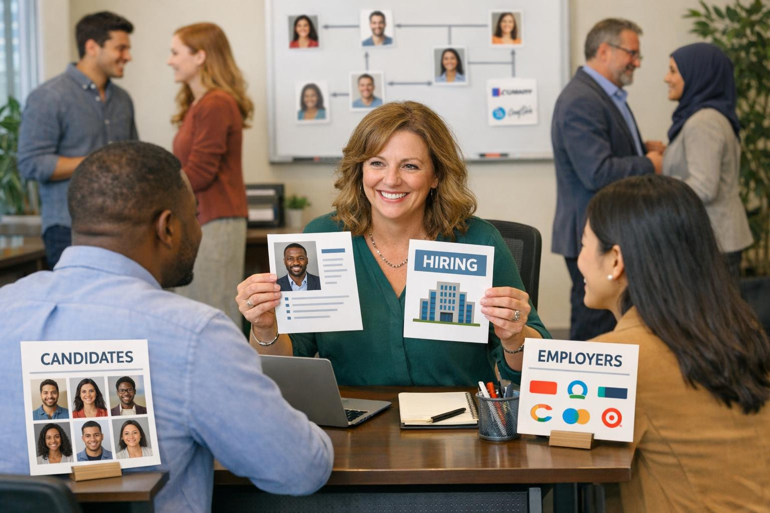 Employee mediation combines companies and qualified substitutes ...