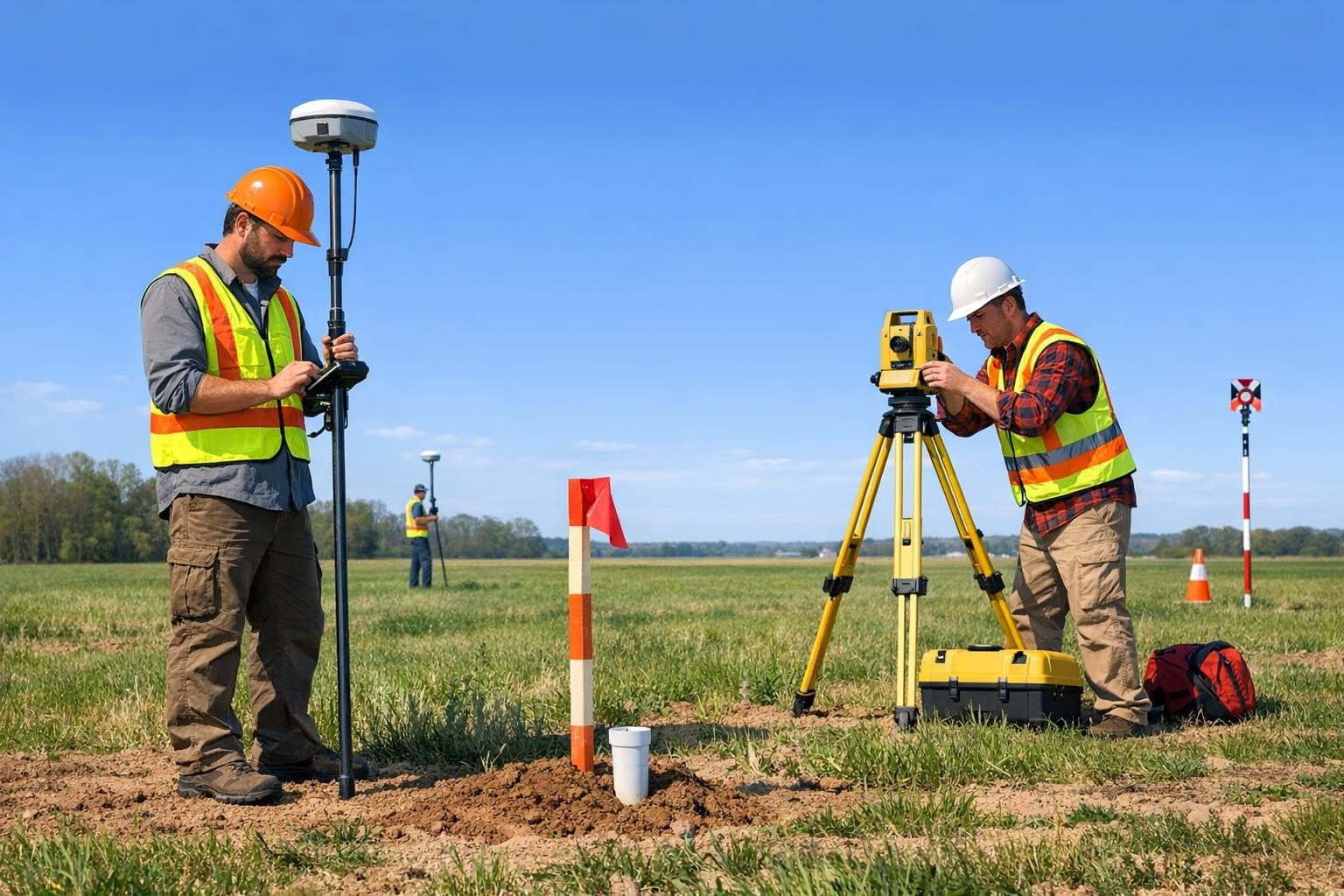 Precise land measurement is the basis for the success of projects ...