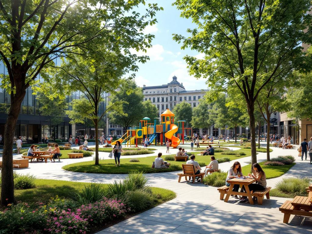 The value of landscaping in public spaces   The value of landscaping creates functional and aesthetic public spaces - from streets and squares to parks, recreat