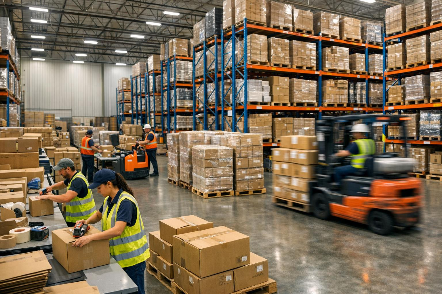 Laohaldus  ja logistikalahendused, mis pakuvad rohkem kui lihtsalt ruumi — kiiret, täpset ja turvalist komplekteerimist ning professionaalset kauba käitlemist i