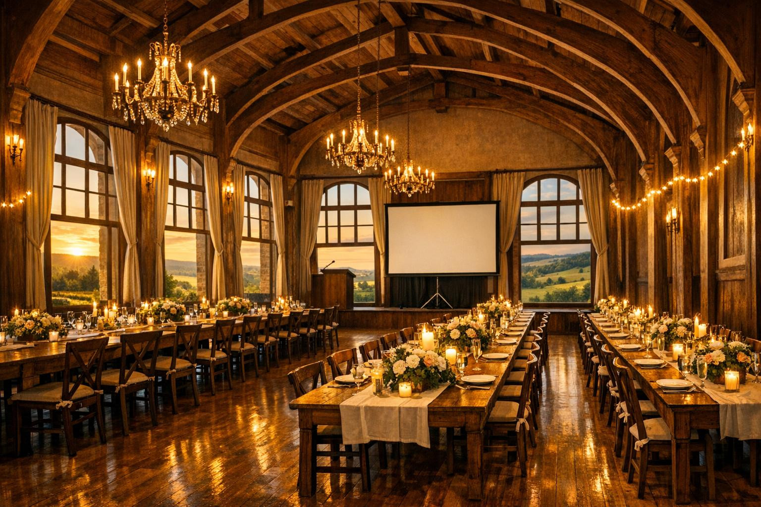 Discover 135 m2 of flexible space for large events The large hall ...