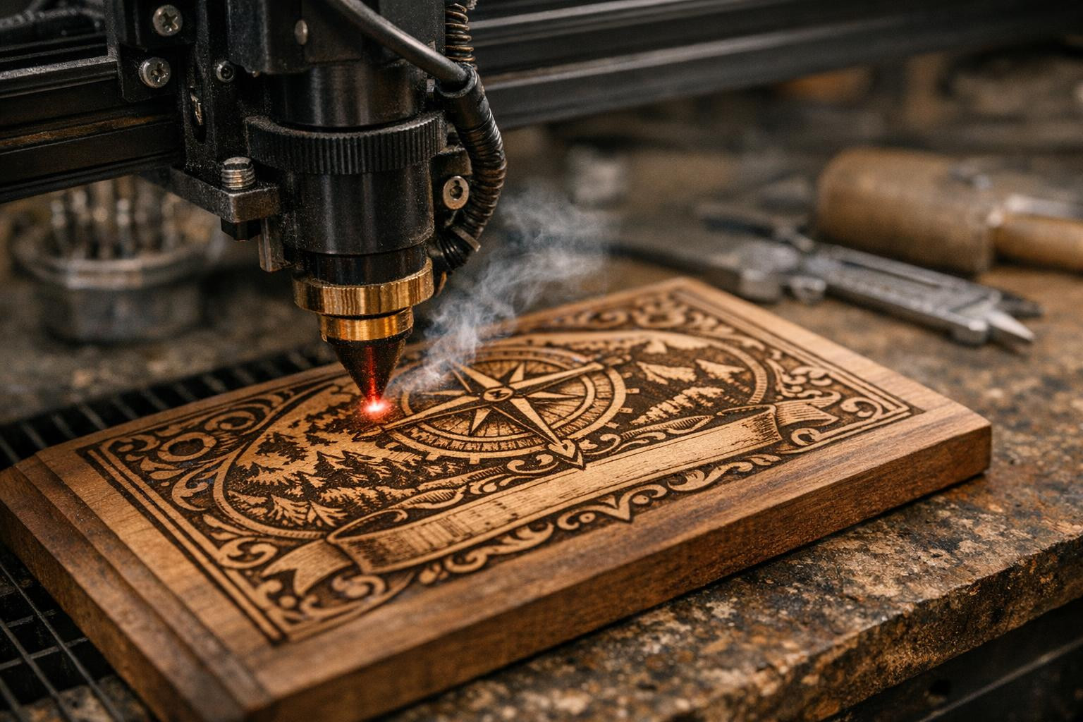 Laser engraving brings professional and lasting symbols for each ...