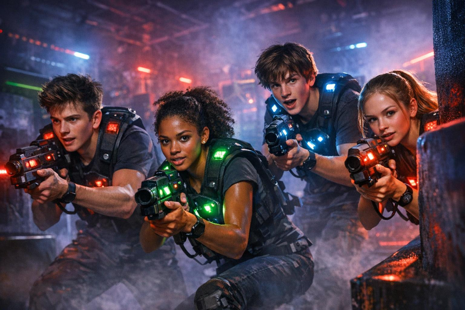 Adrenaliin, koostöö ja nutikas mänguline areng  LaserGame on edasiarendatud lasermäng, mis ühendab kiire tempo, strateegilise meeskonnataktika ja turvalise mäng