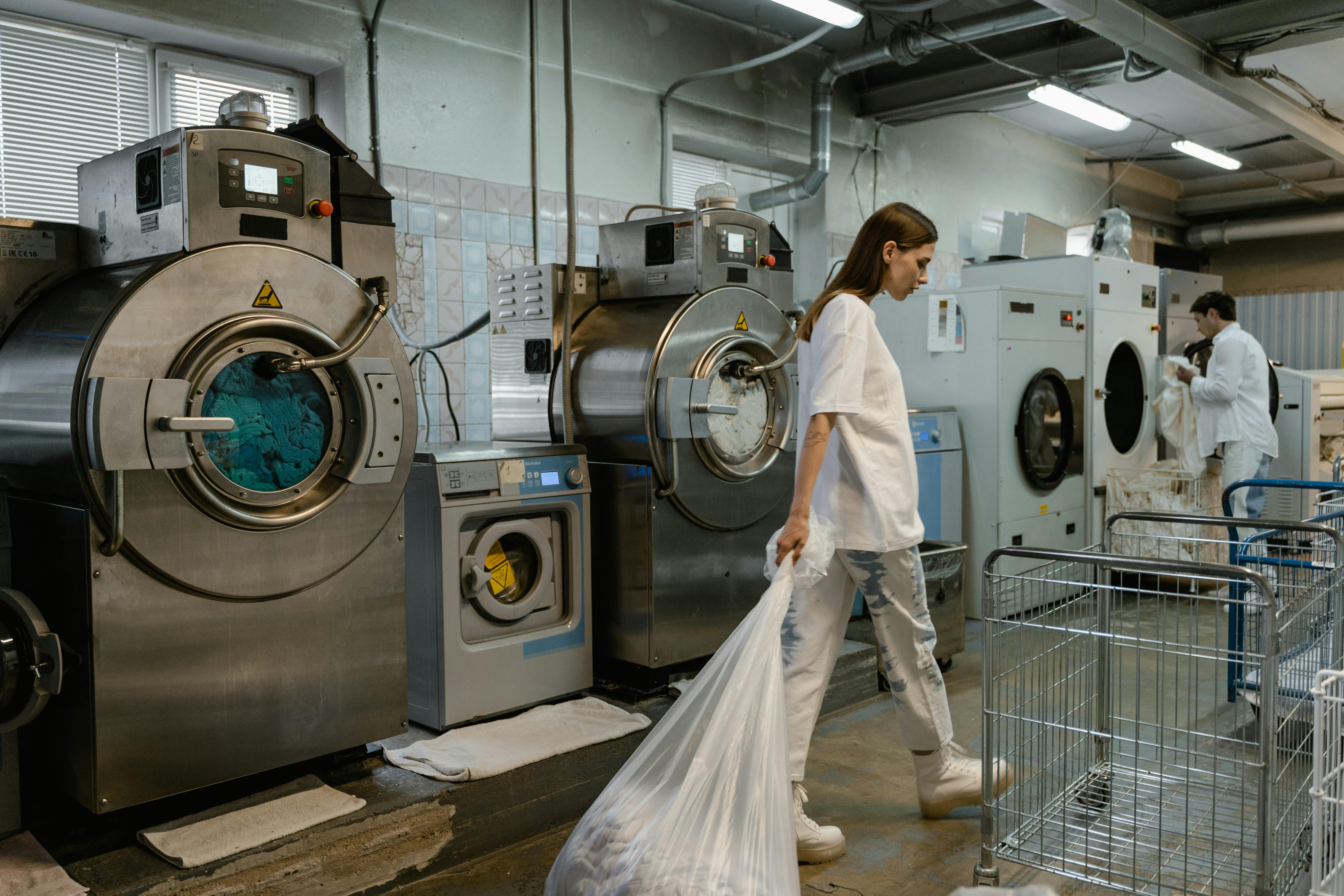 Effective solution for high load    Professional laundry requires equipment that keeps production flowing: washing machines and dryers that handle high loads qu