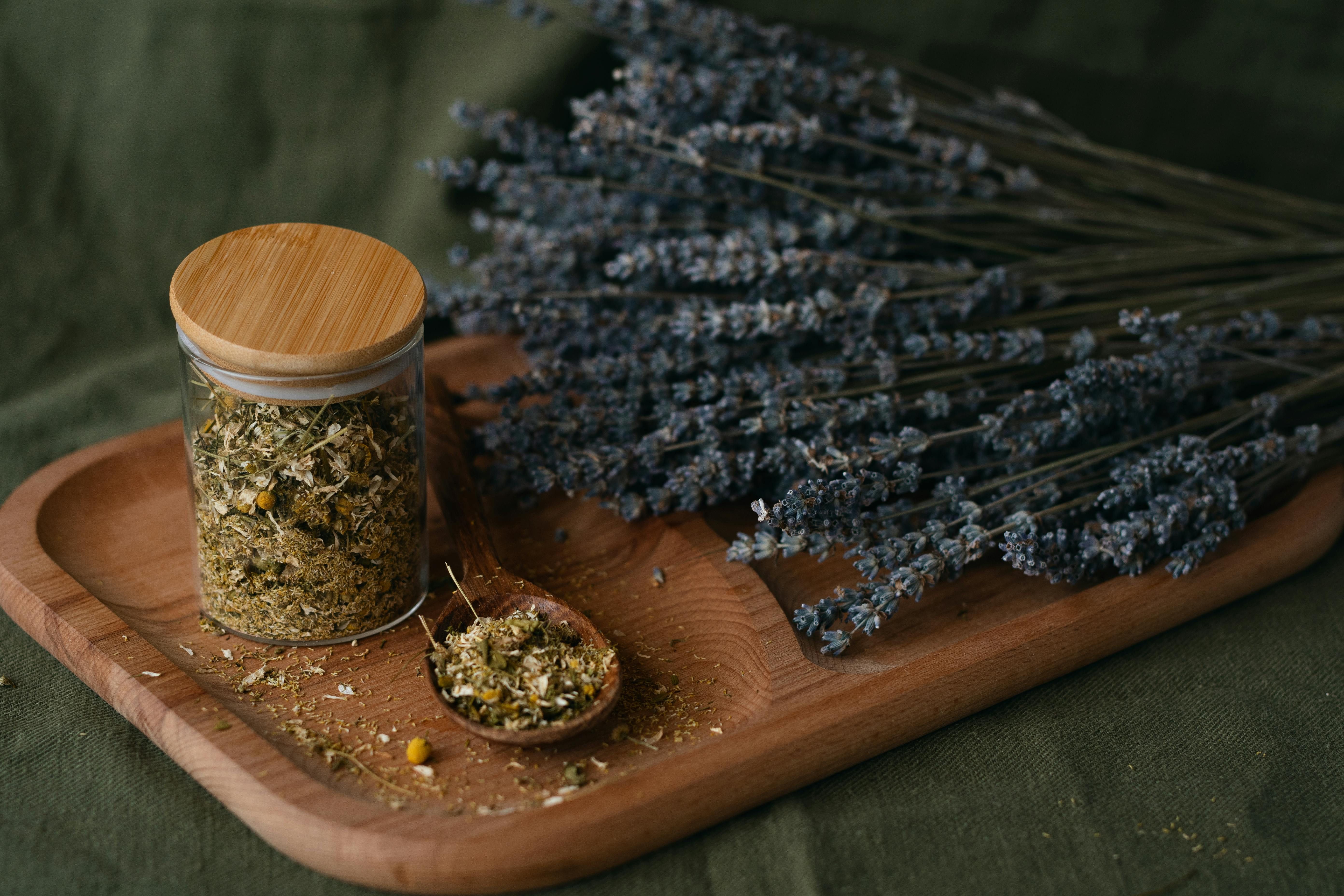 Culinary lavender products bring fine and natural beauty to the home kitchen with a full nuance: aromatic  tee mixture, syrup  lavender honey  and versatile  fl