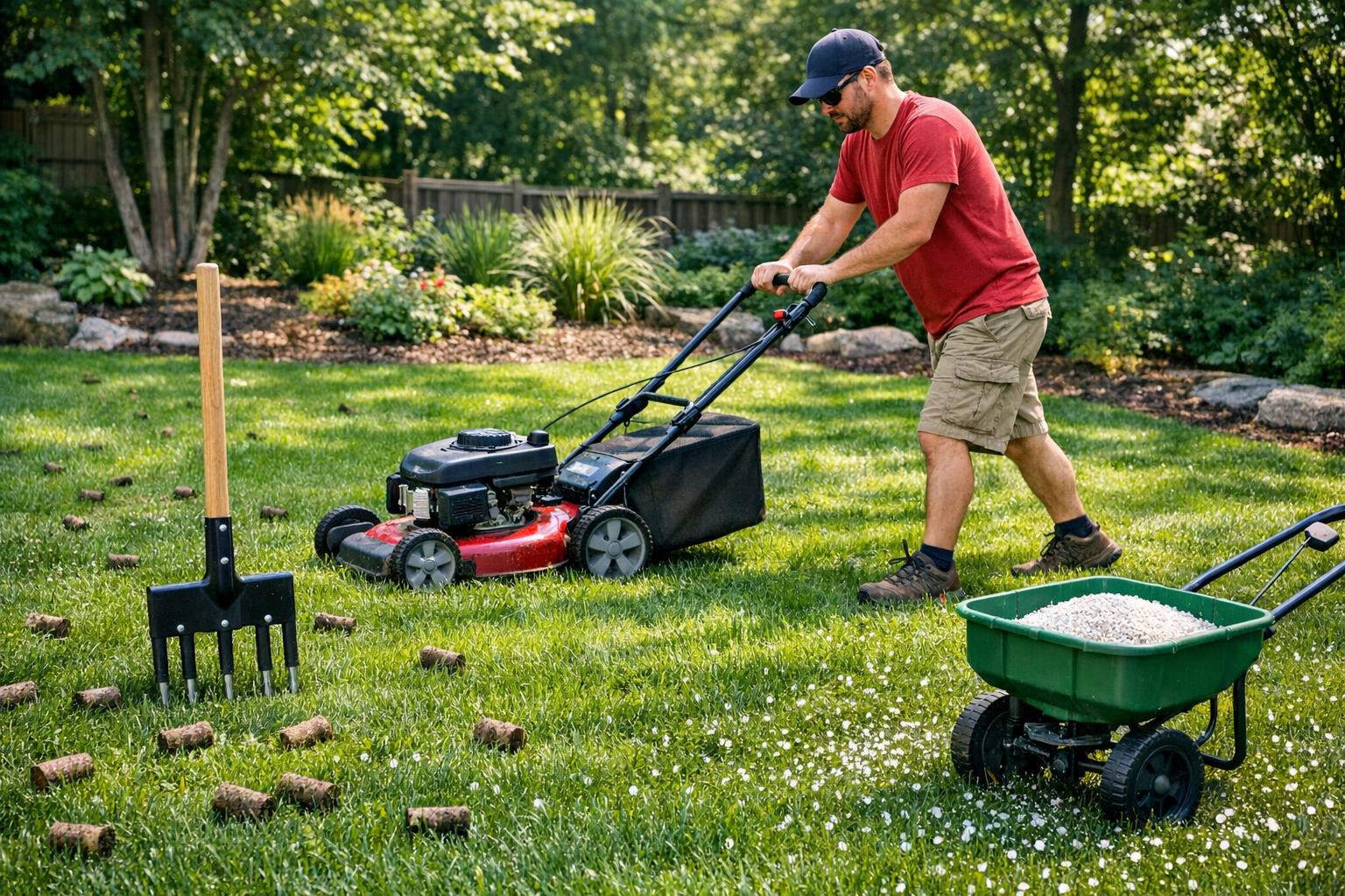 Why does regular lawn maintenance work?   The maintenance   keeps the garden in order, ensures a dense grass bed and reduces weeds. Regular   lawn mowing  , tim
