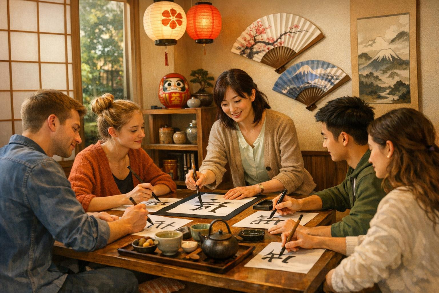 Japanese   opens the door to a world of unique culture, career opportunities and travel joy. The study combines effective language learning methods and practica