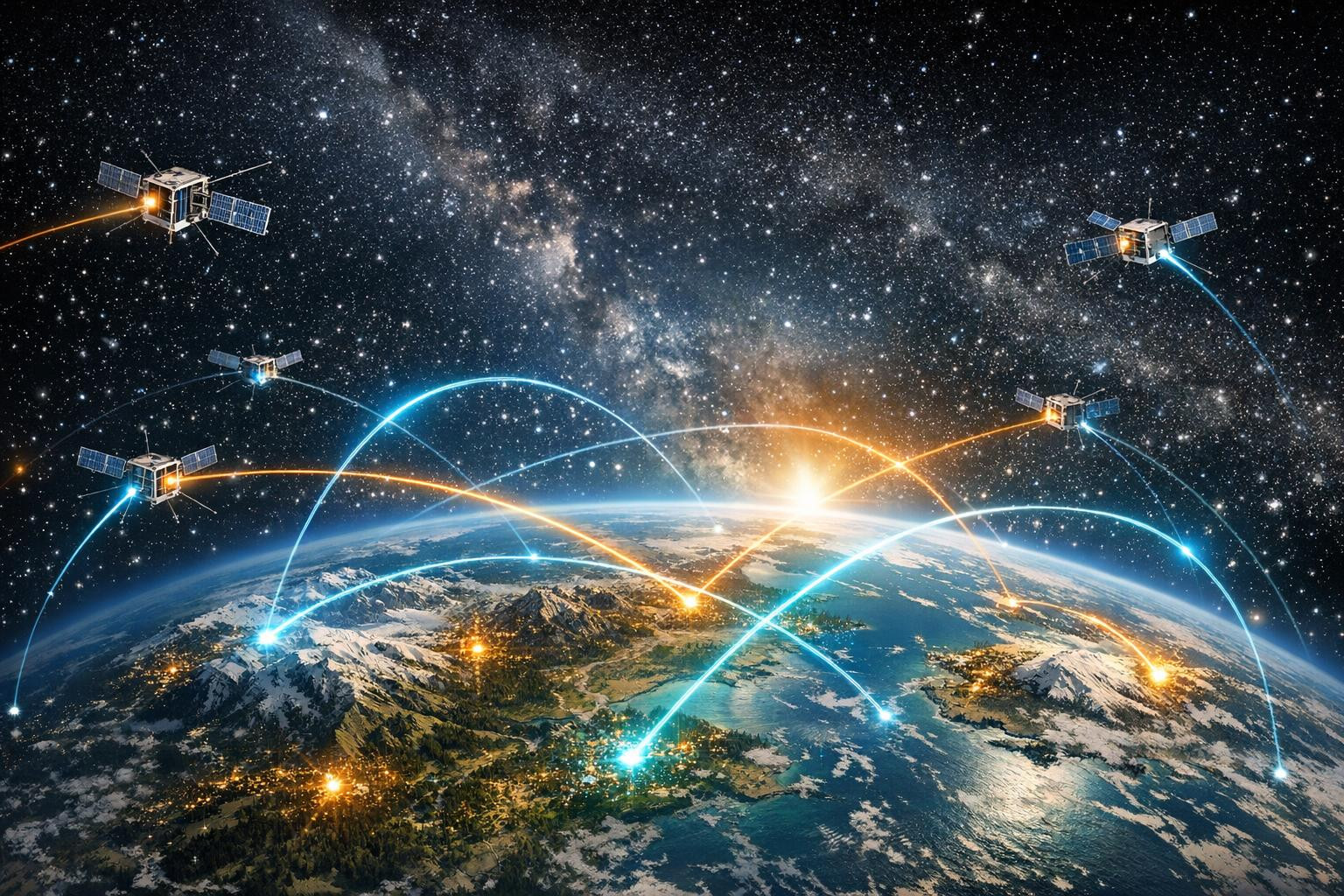 Madala orbiidi (LEO) satelliitpõhine andmeside  pakub tõhusat, madala latentsusega ja ülemaailmset ühendust, mis sobib nõudlikele ärirakendustele, tööstusseadme