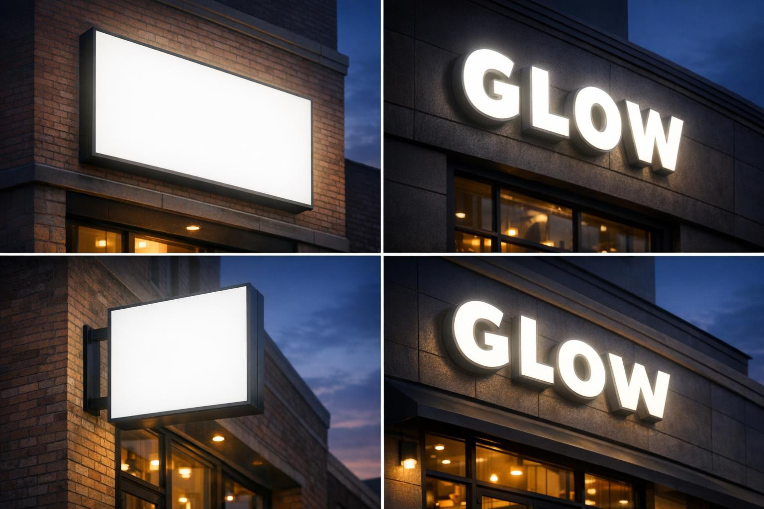 Make the brand visible in every weather Light advertising gives ...