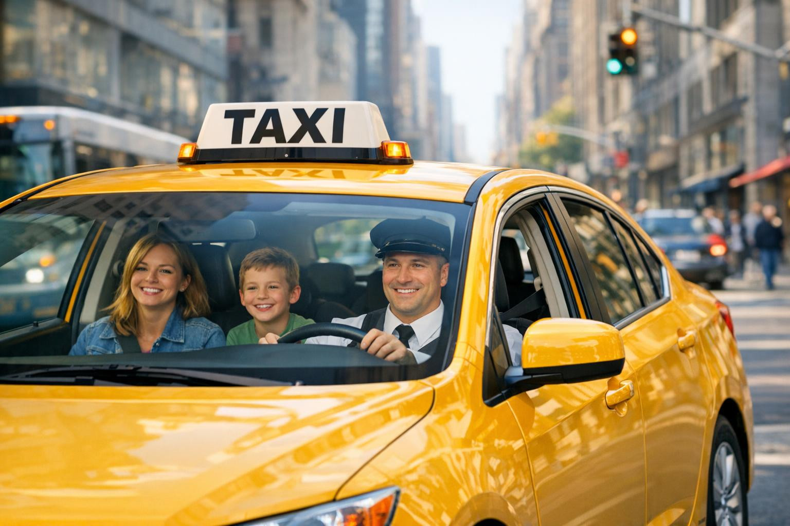 Kiire, turvaline ja mugav linnasisene transport Linna takso pakub ...