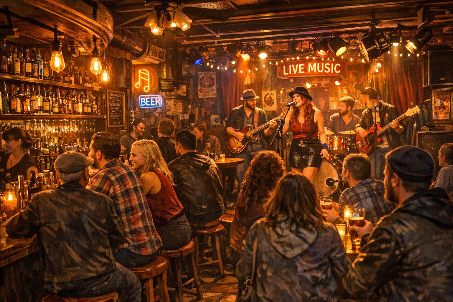 Live-pubi The tar brings together rock-oriented stage energy, ...