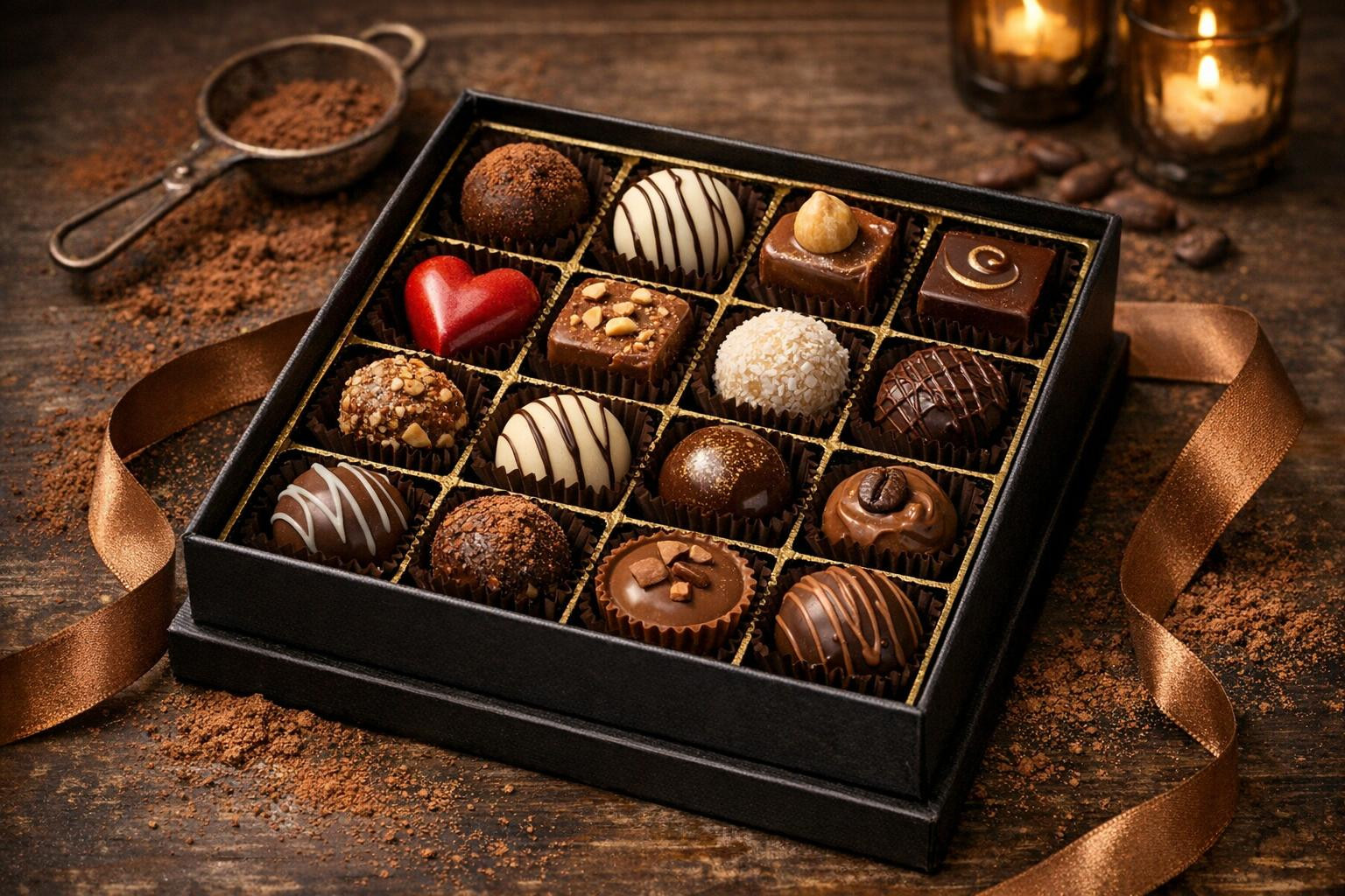 Silky truffles and stuffed pralines that create a memorable moment     Trufflids  and  pralined  bring a fine taste experience to each event: a silky ganache, a