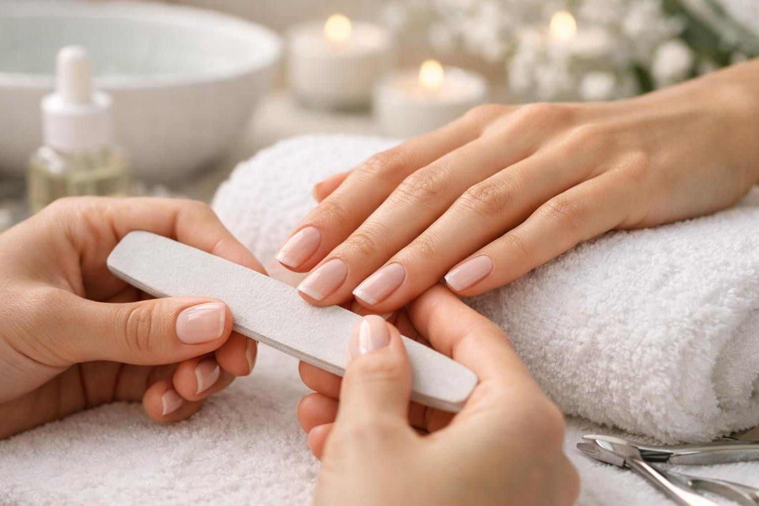 Luxusmanicure  offers more than a simple refreshment – it restores the health of the nails and gives the hands a cared, long-lasting look. The service combines 