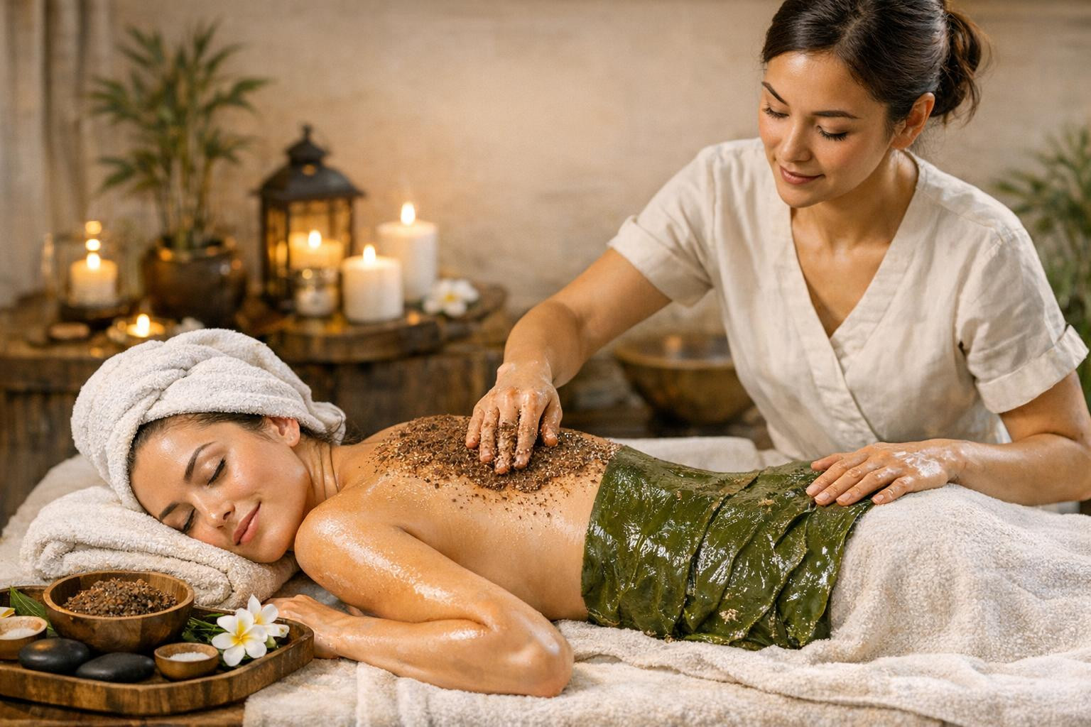 Spa body care combines scientifically proven skin care and relaxing ...