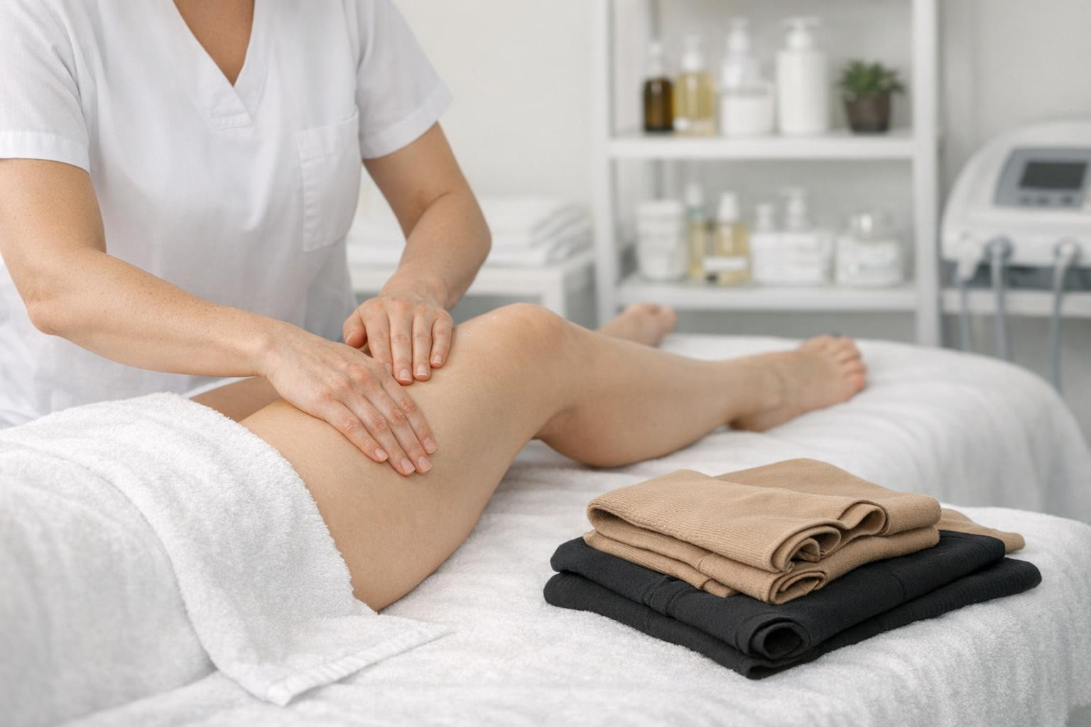 Short presentation    Lymphatic therapy  and  Manual lymph massage  are specialised therapies that support fluid circulation, reduce swelling and help restore t