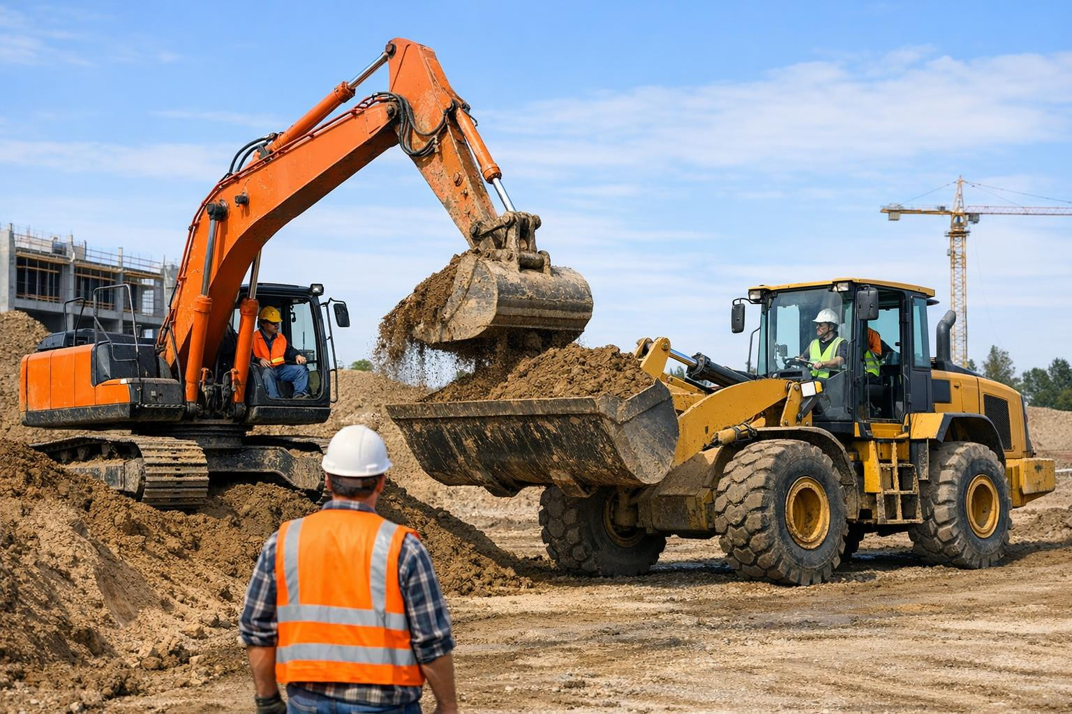 Quick overview: machine rental, machines with drivers and reliable ...