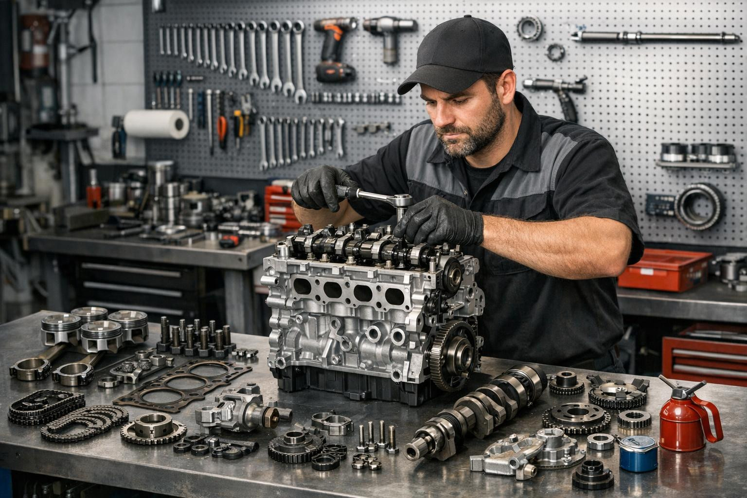 Motor major repairs  restores the original engine performance and ensures the machine\'s reliability for a long time. The service includes comprehensive  full d