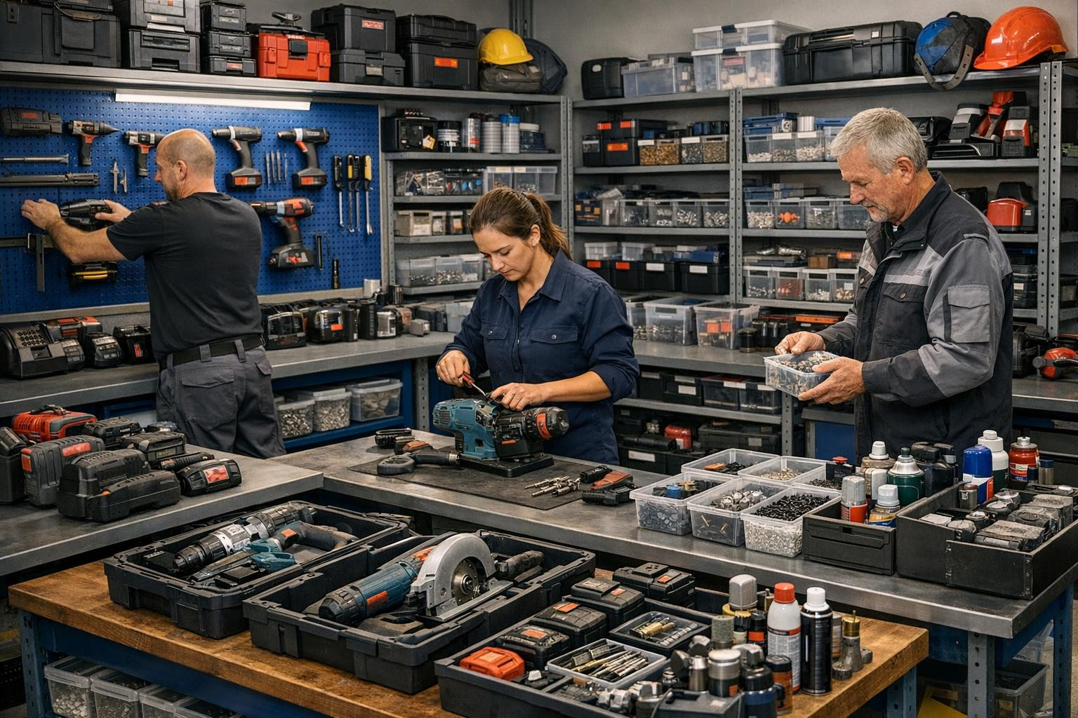Authorized maintenance and warranty for the repair of Spit, Paslode, Haubold and Toolmatic tools ensures reliability, extends the lifetime of the equipment and 