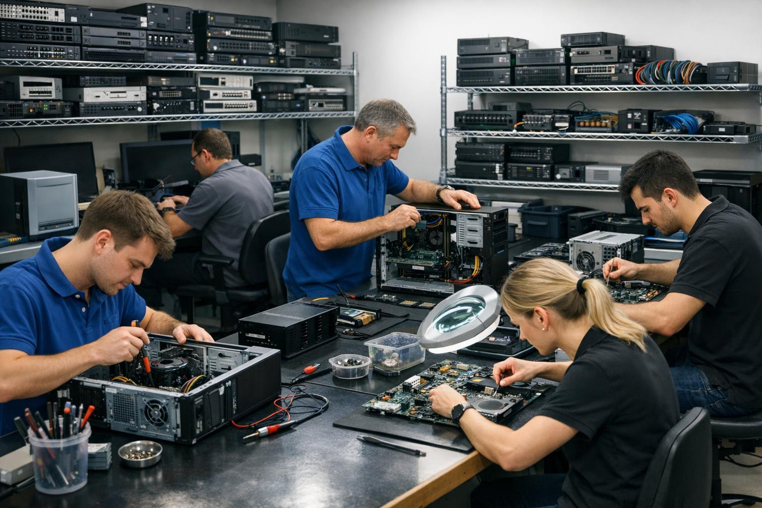 Complete computer maintenance that restores reliability and protects data    Current computer maintenance  focuses on quickly identifying and solving problems o