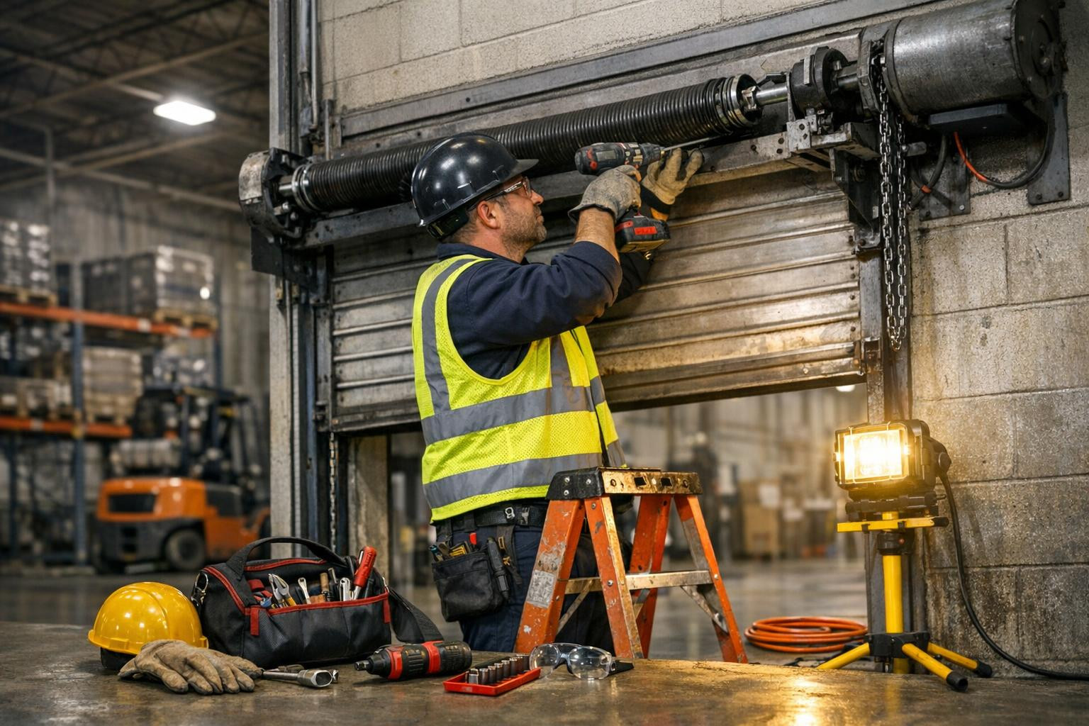 Maintenance and repair  focuses on maximising the reliability of doors and charging equipment through contracted preventive maintenance and operational repair s