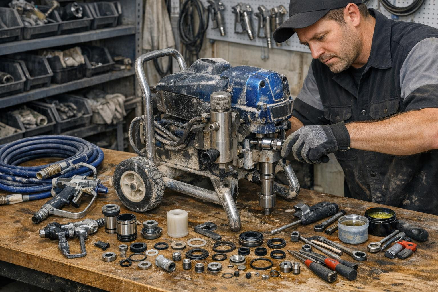 Effective maintenance and spare parts that keep the working rhythm stable   < Maintenance  and  , together with a wide range of original spare parts, ensure 