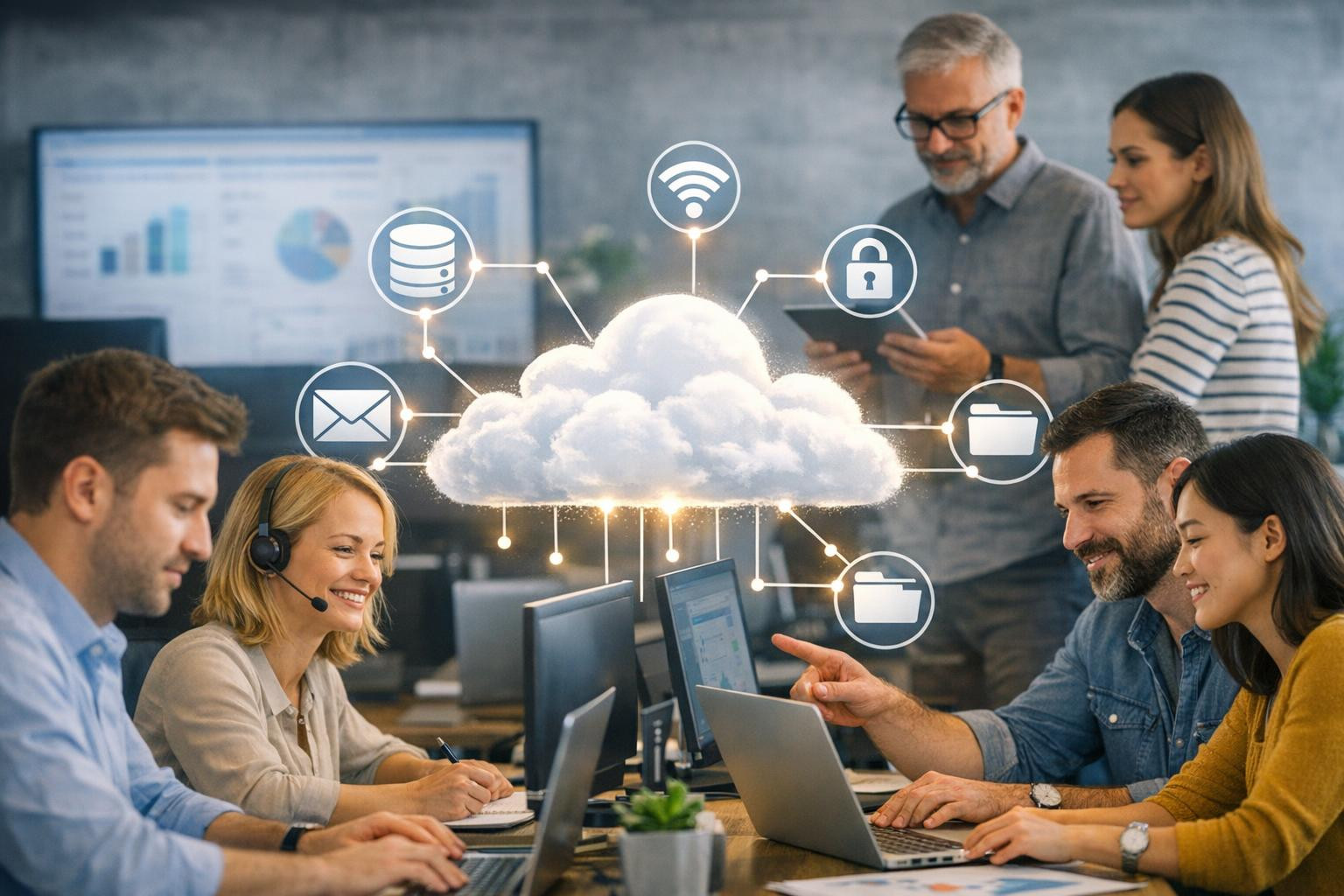What is the solution and how it works     Microsoft 365 and cloud services  combine advice, precise configuration and continuous management under a common objec