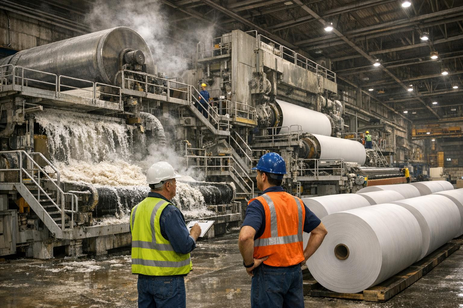 Stable quality and increased productivity throughout the production chain    Paber production requires precision, reliability and flexibility. Full solutions fr