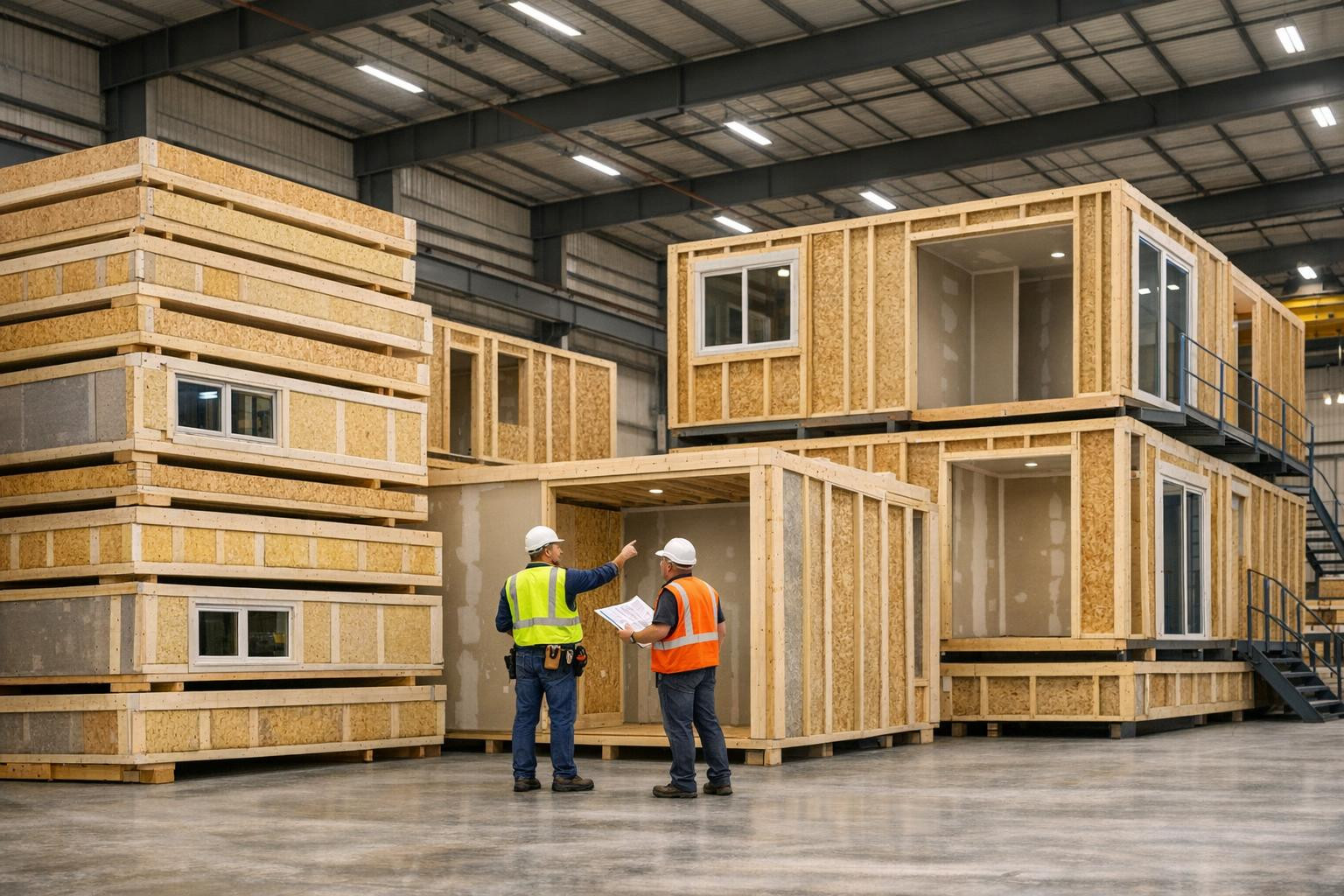 Elements of pre-prepared wooden houses - an accurate and effective solution for modern construction     The production of elements of pre-prepared wooden houses