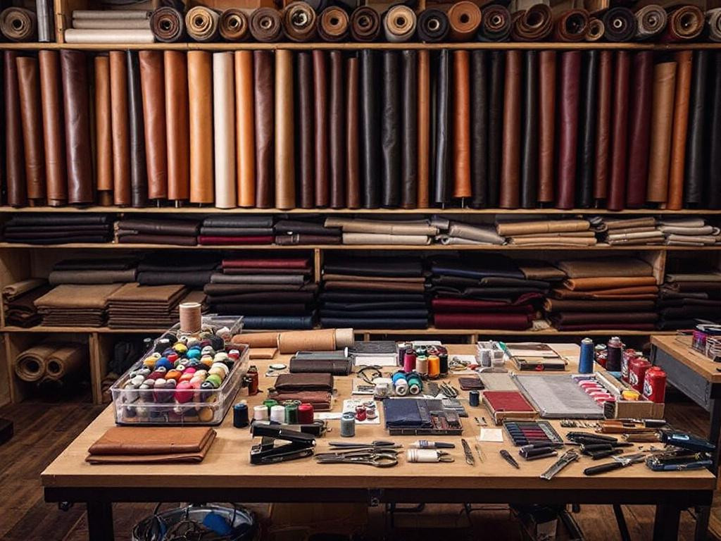 A wide range of materials  ensures that each designer, padding and crafts enthusiast can find exactly what is sought. The selection includes high-quality artifi