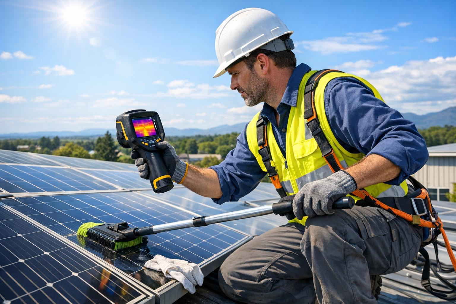 Maintenance of solar panels is an investment that ensures maximum ...