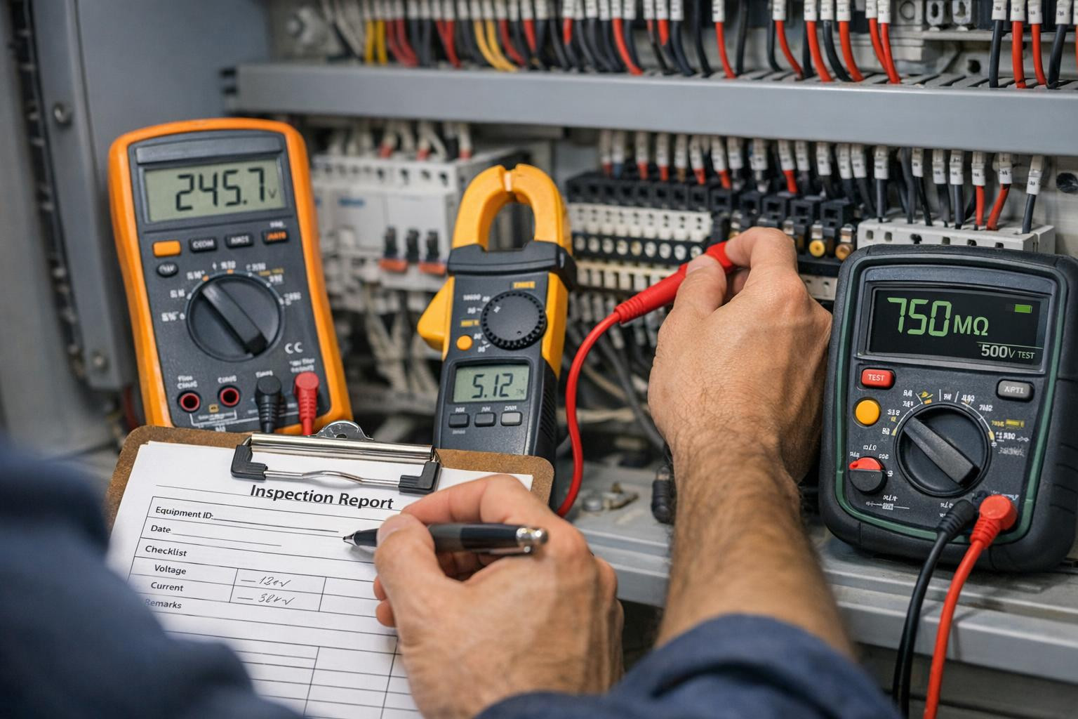 Precise survey and clear audit report provide assurance that electrical ...