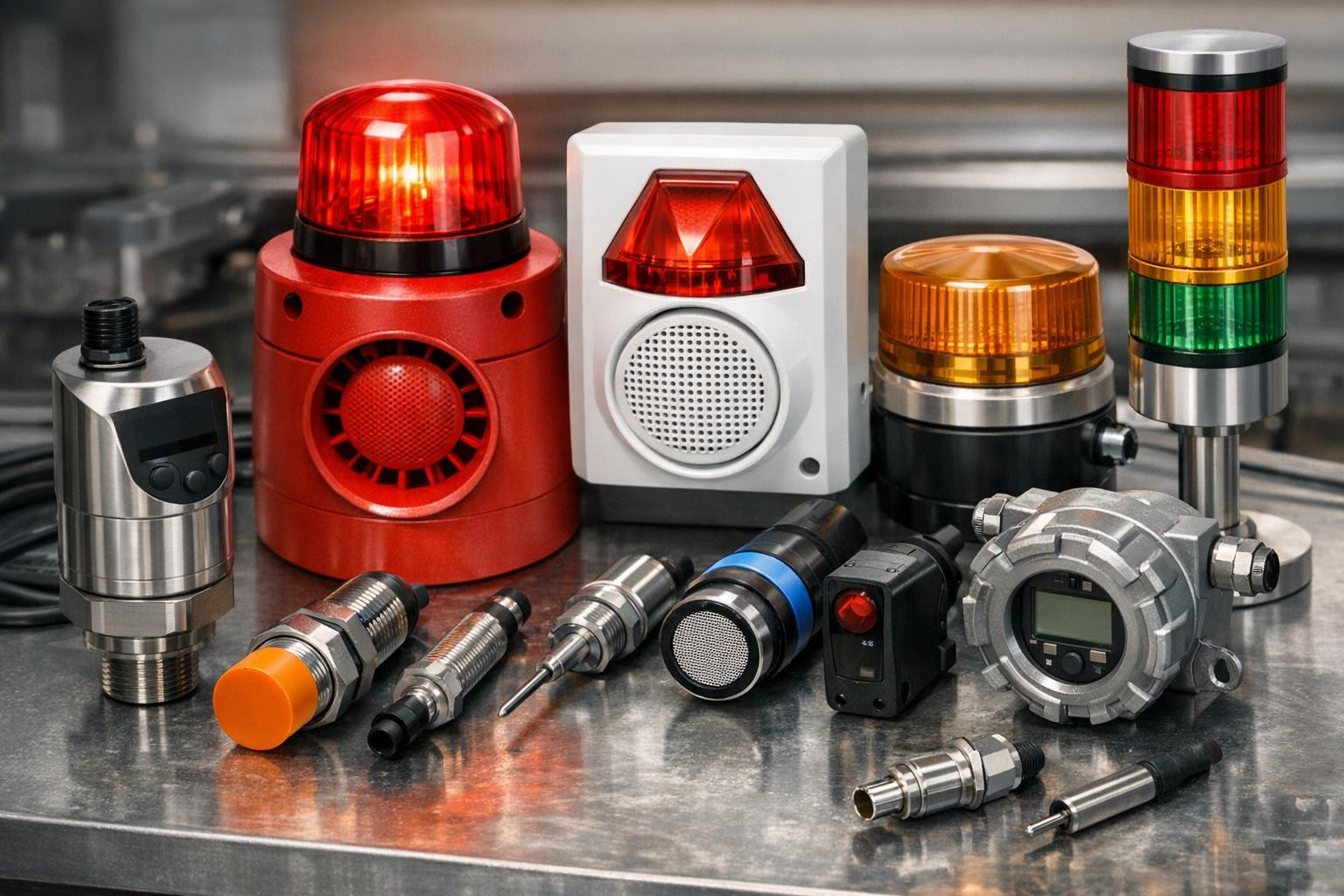 Measurement and alarms  provide operational and reliable protection against business risks and environmental damage: precision level sensors, rapid reaction lea