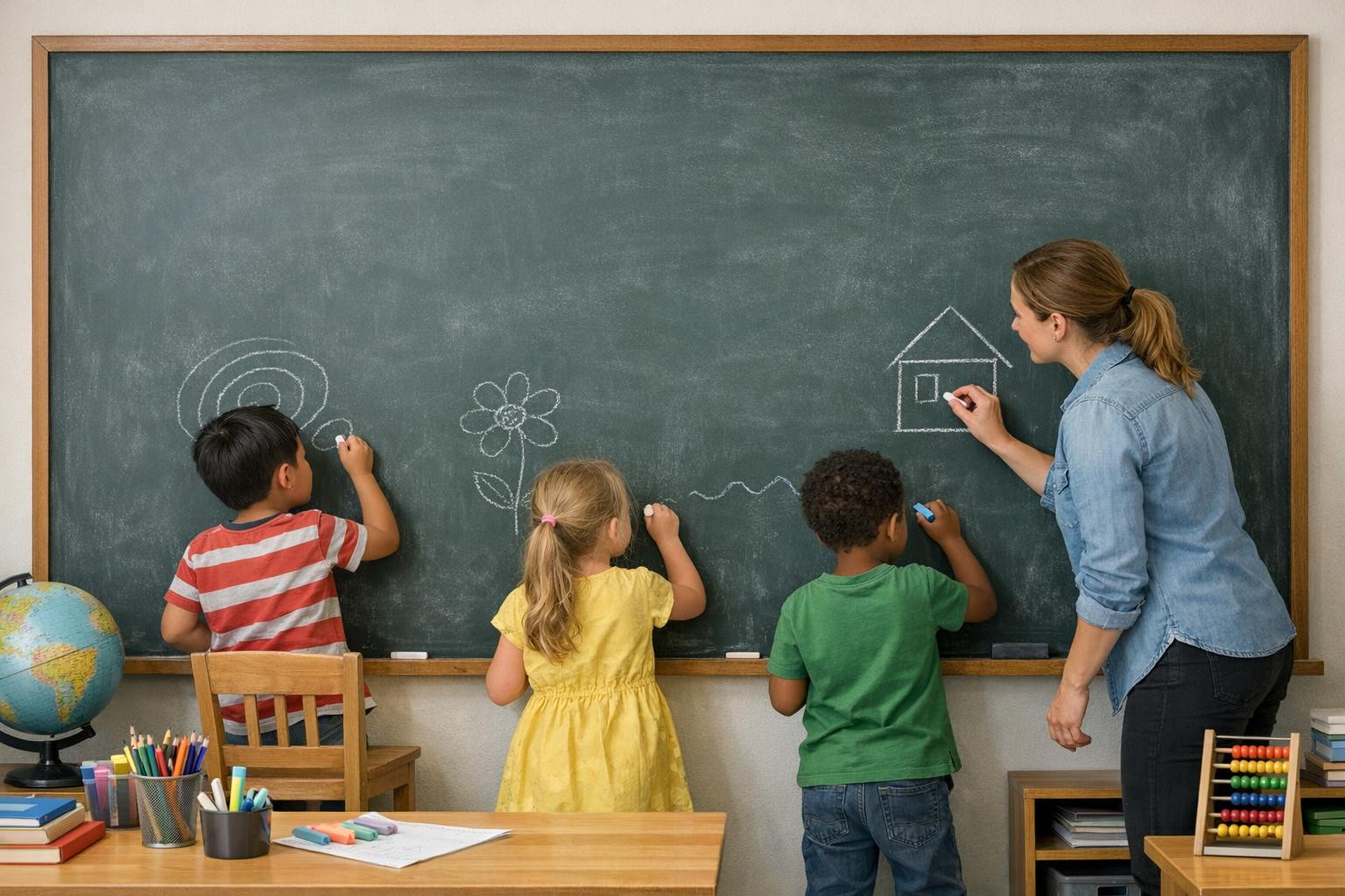 Metall-keramic chalk boards connect traditional writing comfort ...