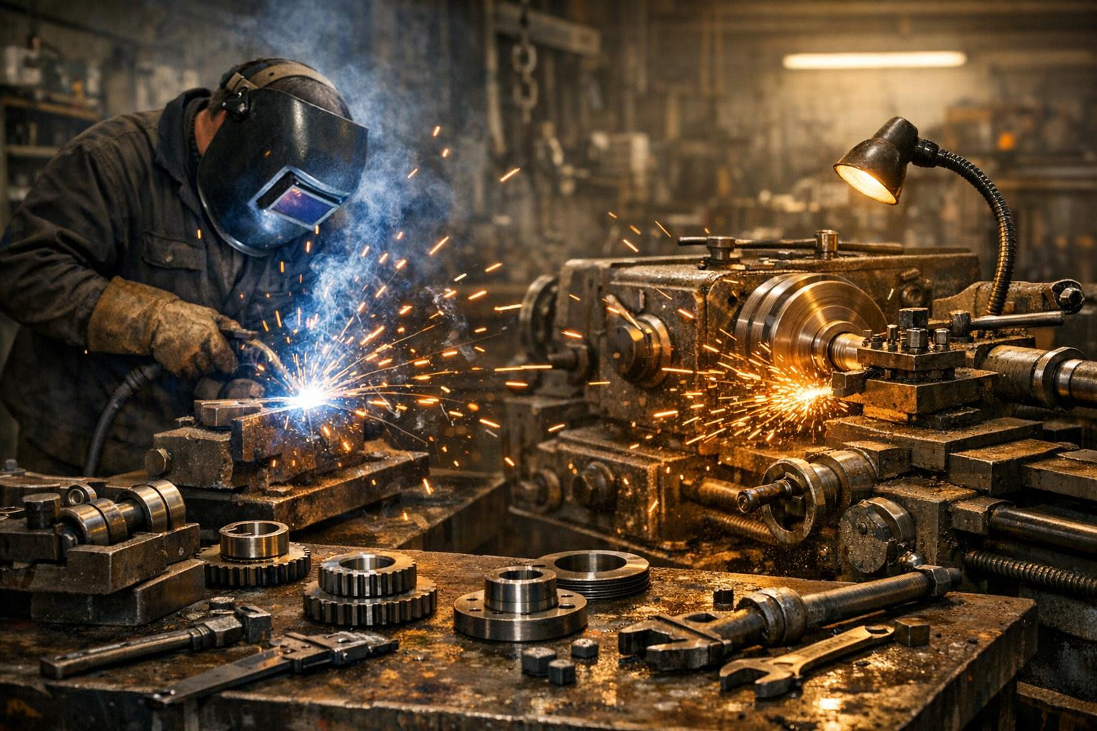 Precise and reliable metalworking for each industry Current welding, ...