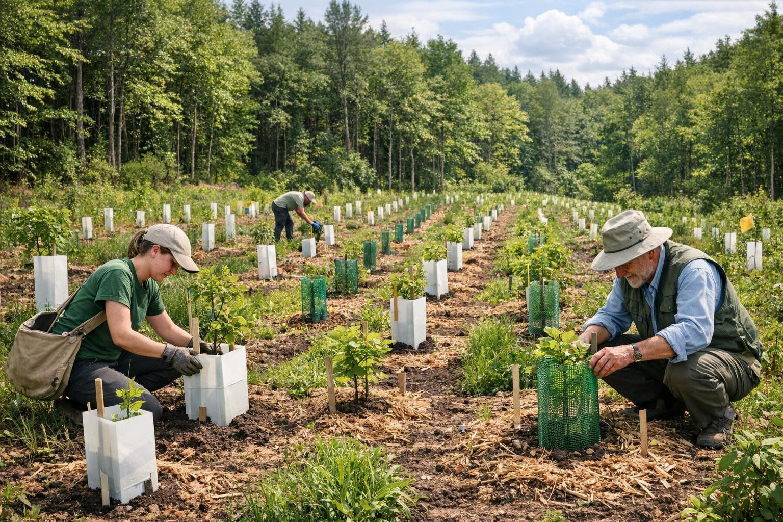 Metsakasvatus  ja  metsauuendus  pakuvad kohandatud strateegiaid, mis taastavad ning suurendavad metsamaade produktiivsust ja elurikkust järgmiste põlvkondade j