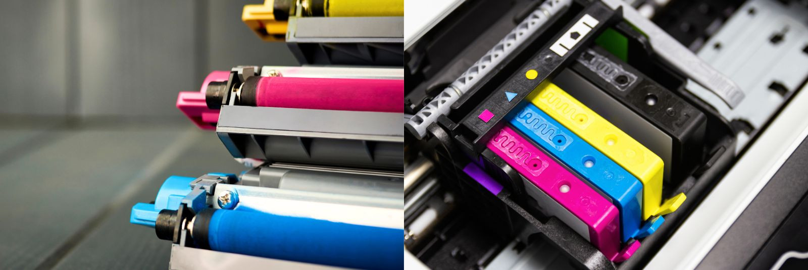 Mille poolest erinevad printeri tooner ja tint? Tooner on väga peen pulber, mis sulab ja kinnitub paberile kõrgel temperatuuril, tagades terava trükikvaliteedi 