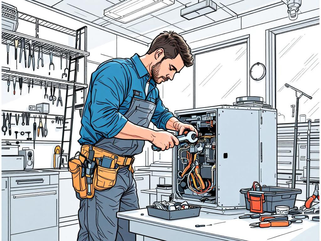 Insured reliability and lower operational costs    < Regular heating maintenance  with timely replacement of original spare parts ensures stable operation an