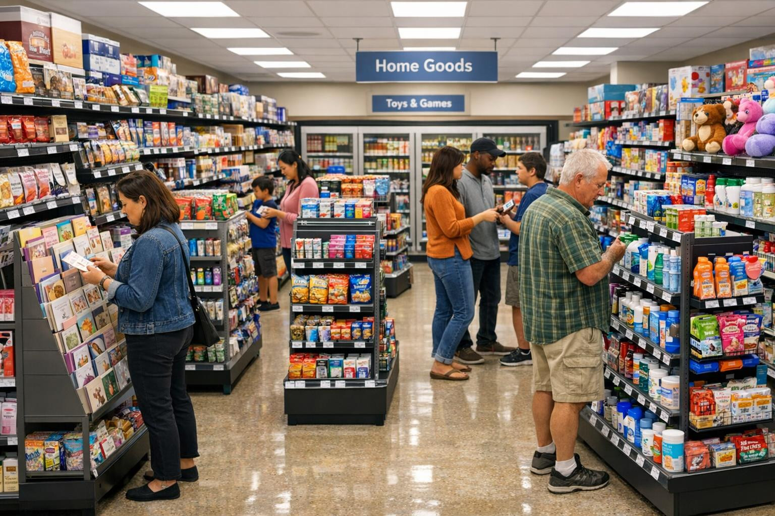 Flexible retail, which brings various products directly to the consumer     Miscellaneous goods shop  offers a modern solution for non-specialised retail needs: