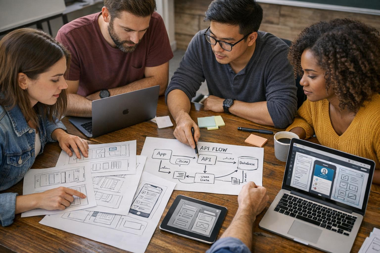 Development of mobile applications  combines user-friendly design, cutting-edge performance and smooth API integration to create solutions that increase user in